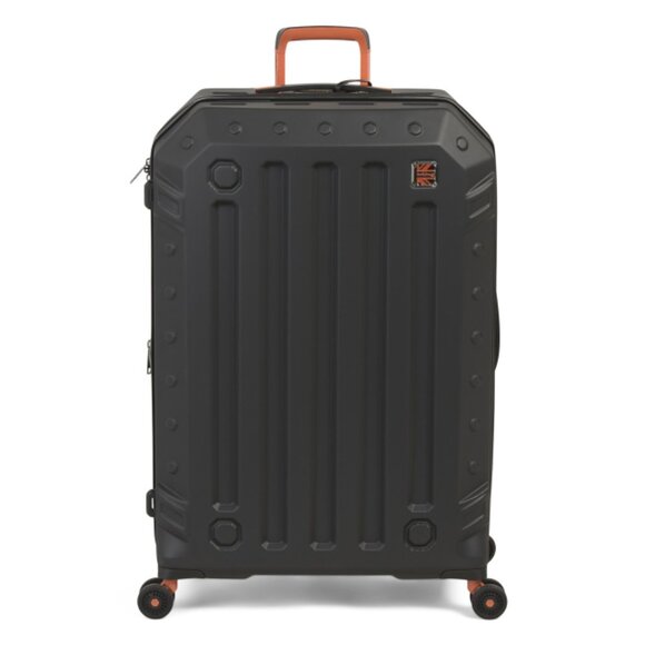 BRITBAG Black 32in Gannett Hardside Spinner - Picture 1 of 2